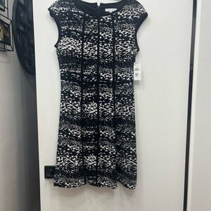 Bundle Only: NWT Studio I Black and White Abstract Mini Dress
